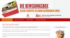 Desktop Screenshot of bewegungsbox.at